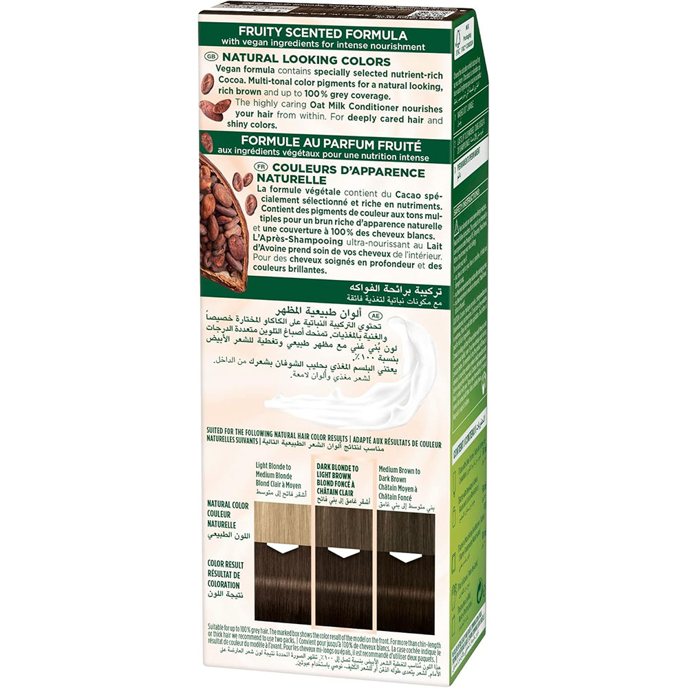 Schwarzkopf Palette Naturals Permanent Hair Color Creme - 4-0 Medium Brown thumbnail 2