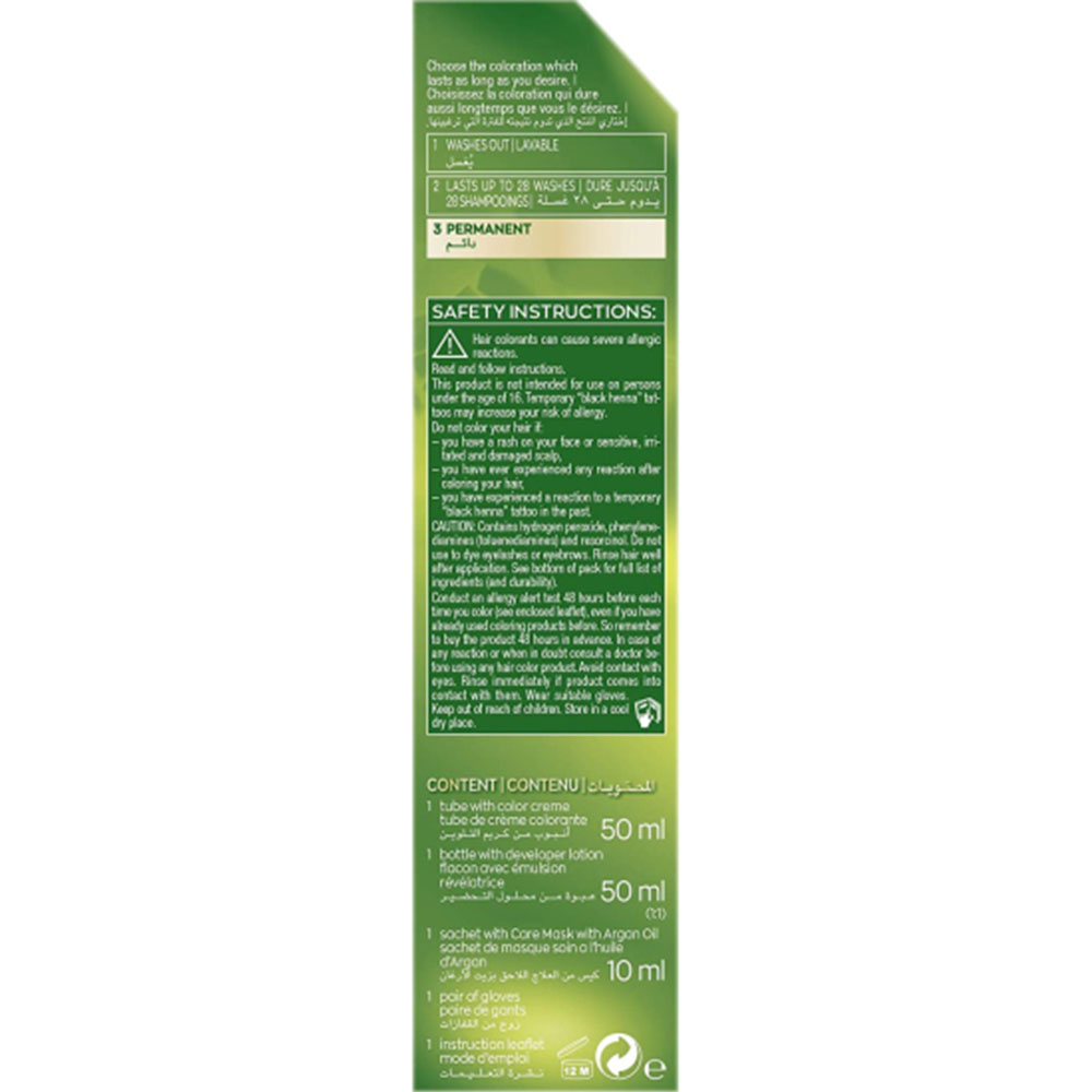 Schwarzkopf Palette Naturals Permanent Hair Color Creme - 6.0 Dark Blonde thumbnail 2