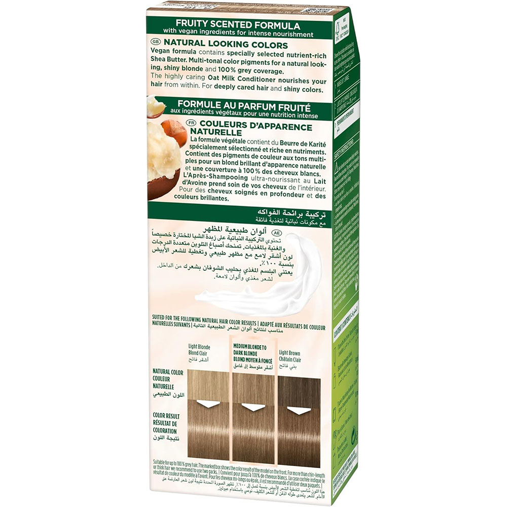 Schwarzkopf Palette Naturals Permanent Hair Color Creme - 8-16 Light Ash Blonde thumbnail 2