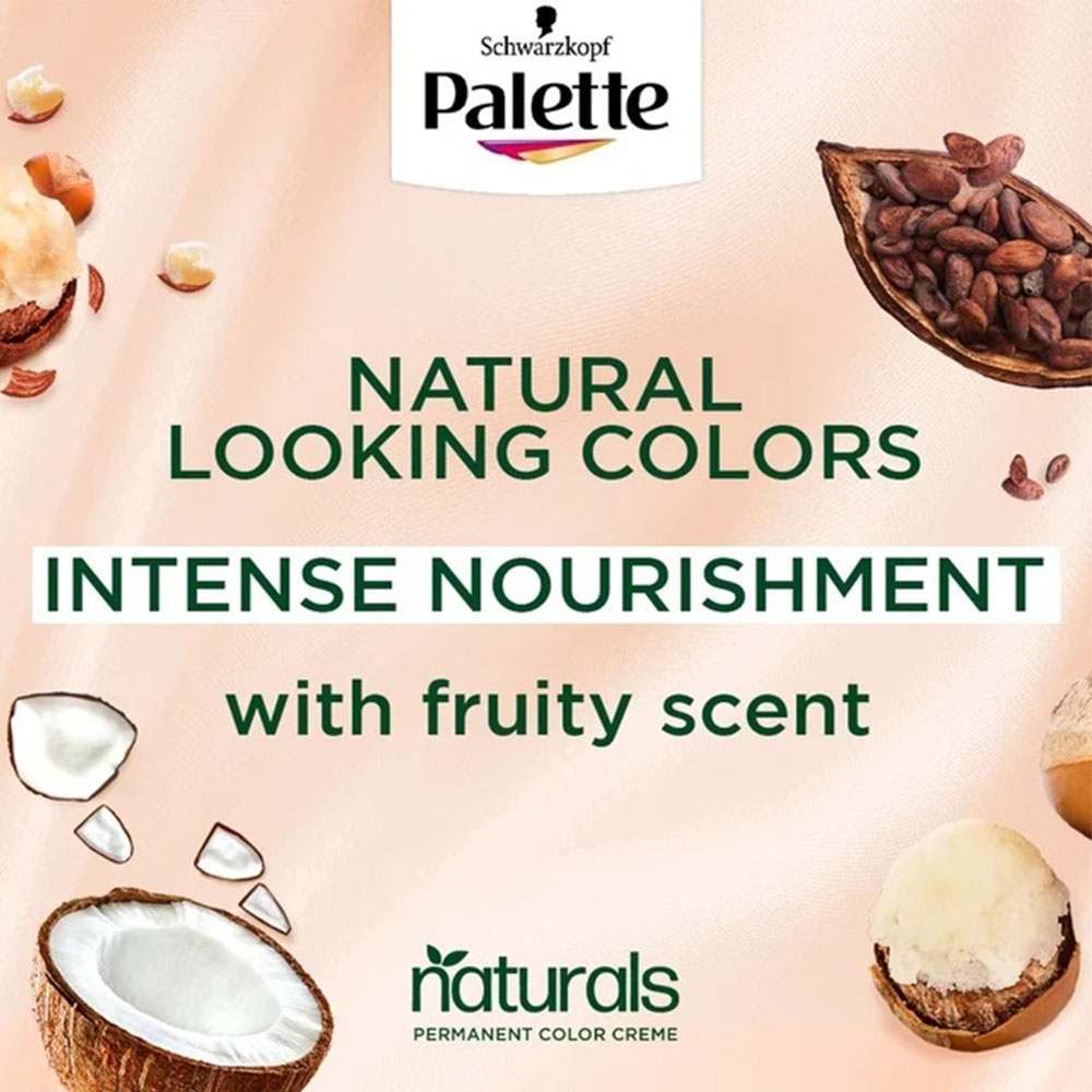Schwarzkopf Palette Naturals Permanent Hair Color Creme - 7-0 Medium Blonde thumbnail 2