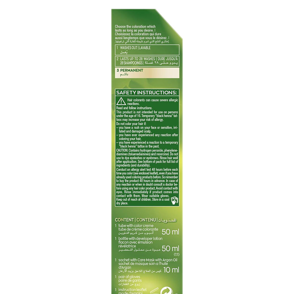 Schwarzkopf Palette Naturals Permanent Hair Color Creme - 1-0 Black thumbnail 2