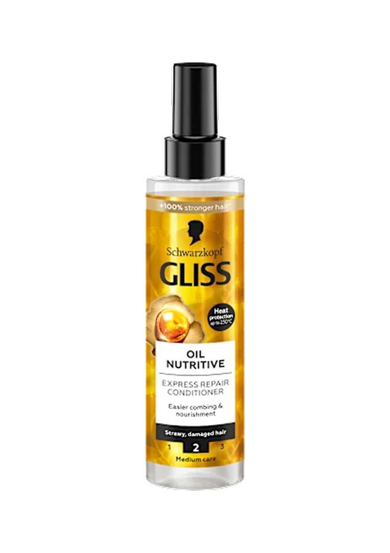 Schwarzkopf Gliss Oil Nutritive Express Repair Conditioner - 200 ml thumbnail 1