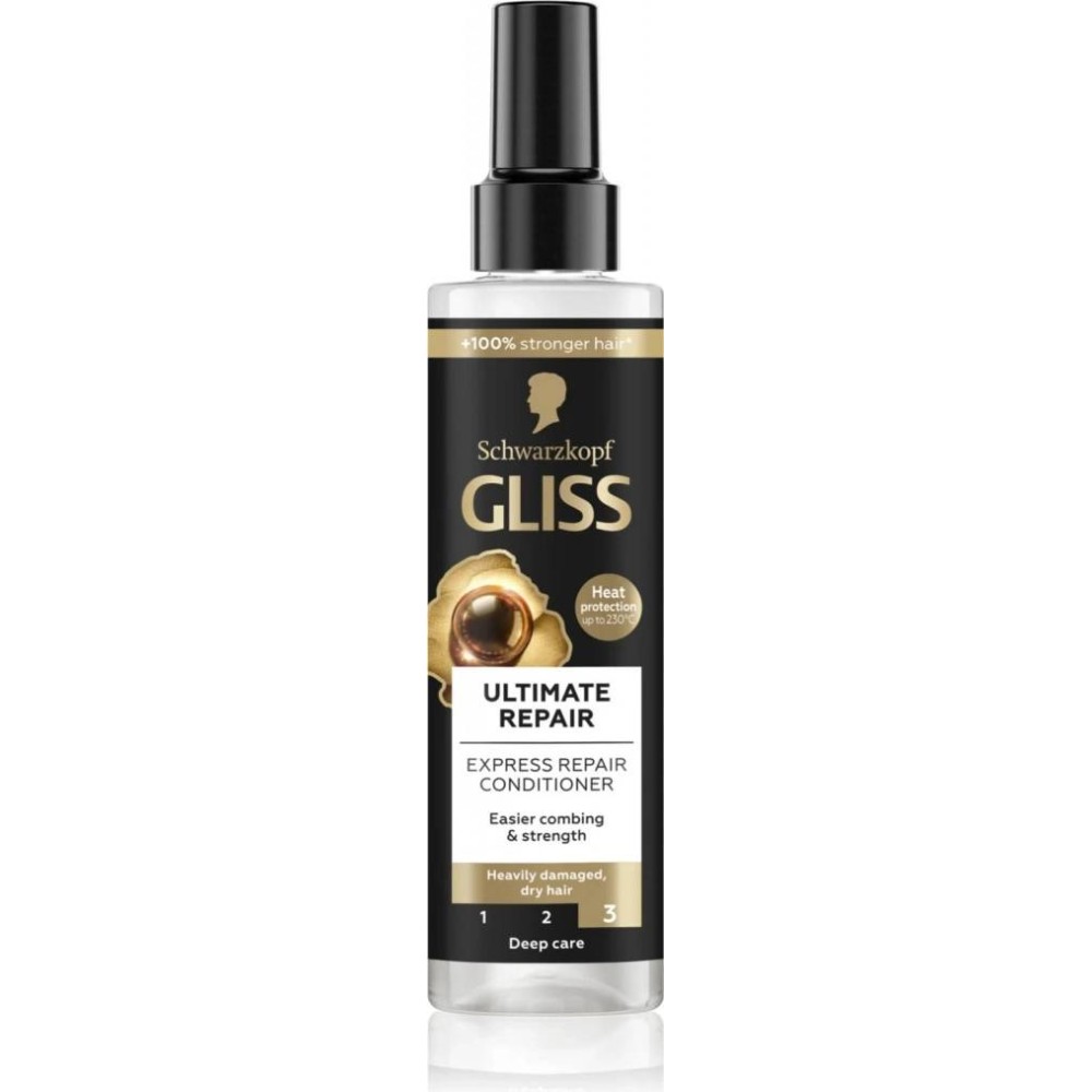 Schwarzkopf Gliss Ultimate Repair Express Regenerating Conditioner Spray - 200 ml thumbnail 1