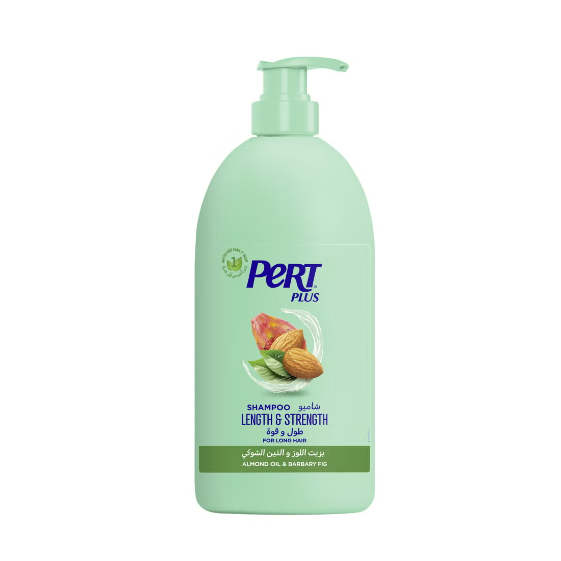 Pert Plus Length & Strength Shampoo With Almond Oil & Barbary Fig - 1000 ml thumbnail 1