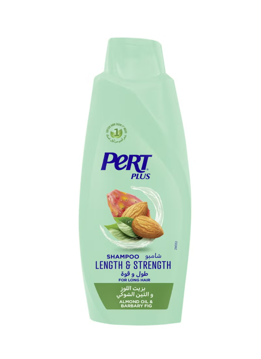 Pert Plus Length & Strength Shampoo With Almond Oil & Barbary Fig - 600 ml thumbnail 1