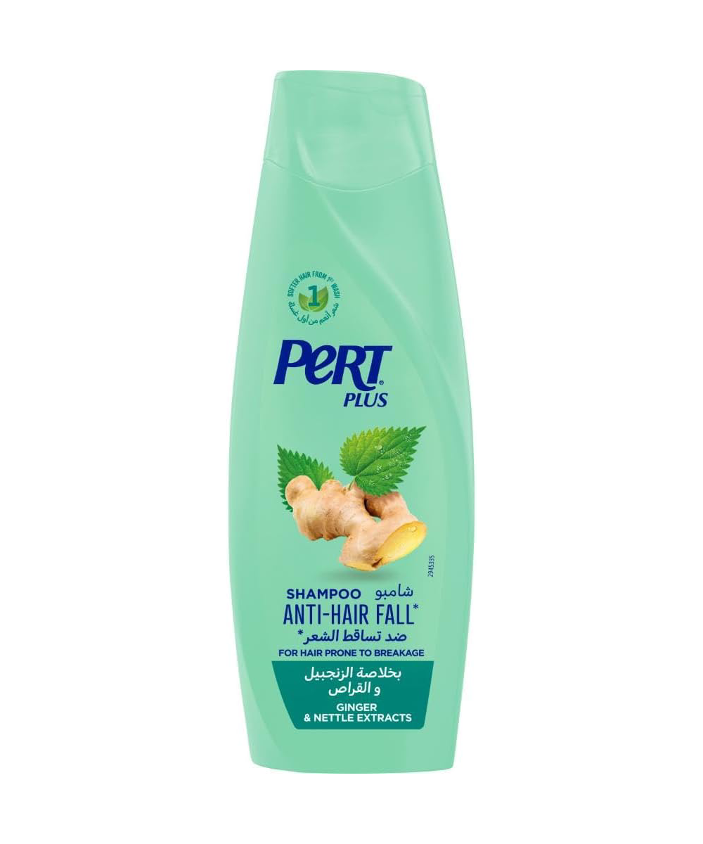 Pert Plus Anti-Hair Fall Shampoo With Ginger & Nettle Extracts - 400 ml thumbnail 1