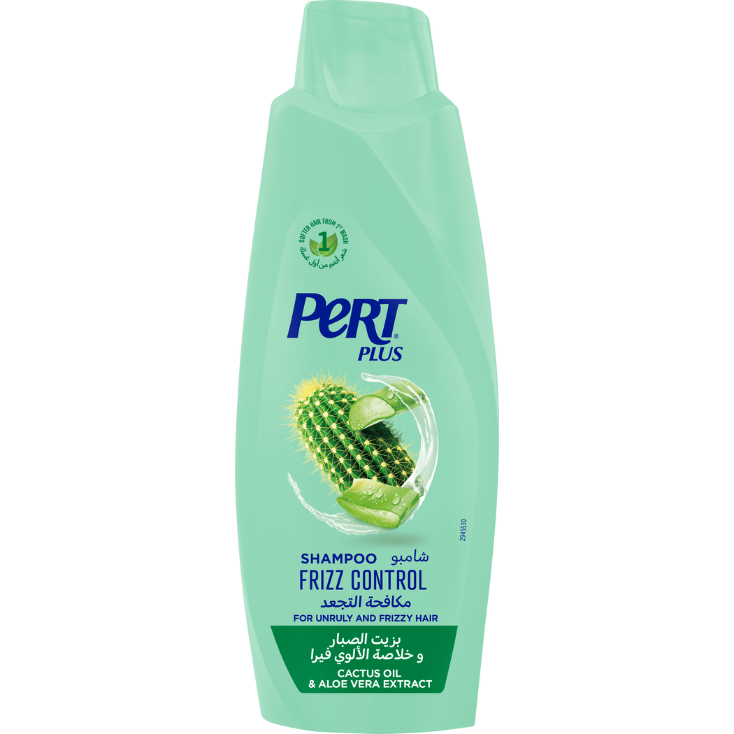 Pert Plus Frizz Control Shampoo With Cactus Oil and Aloe Vera - 600 ml thumbnail 1