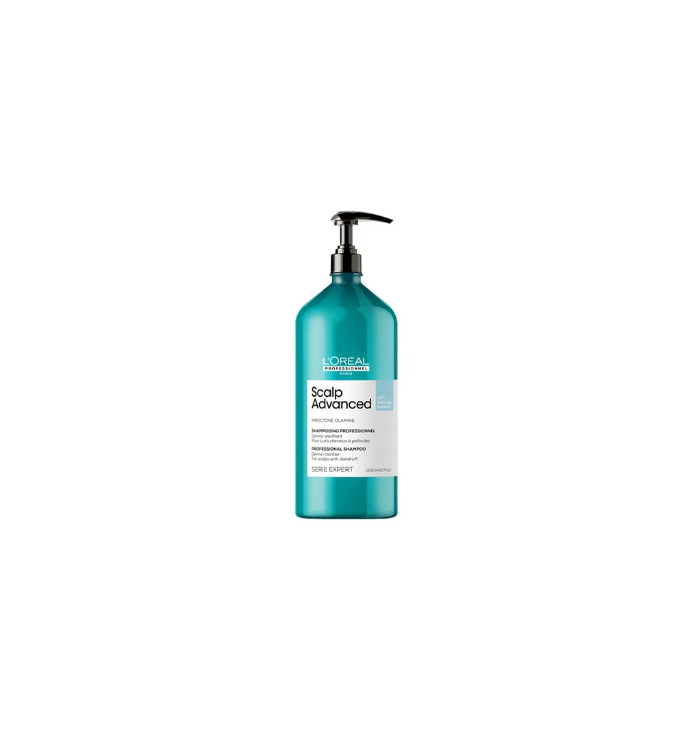 L’Oréal Professionnel Scalp Advanced Anti-Dandruff Dermo-Clarifier Shampoo - 1500 ml thumbnail 1