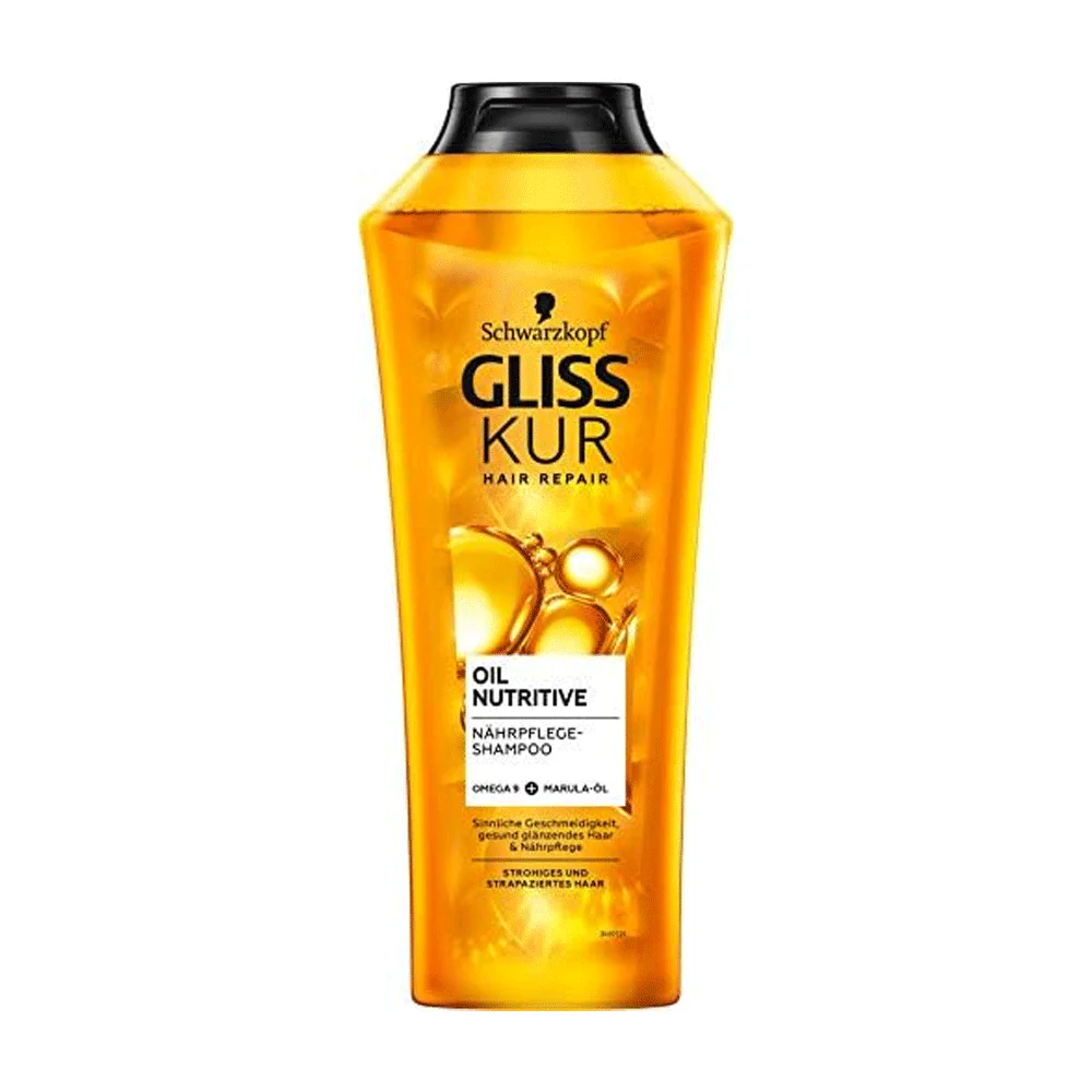 Schwarzkopf Gliss Oil Nutritive Shampoo - 400 ml thumbnail 1