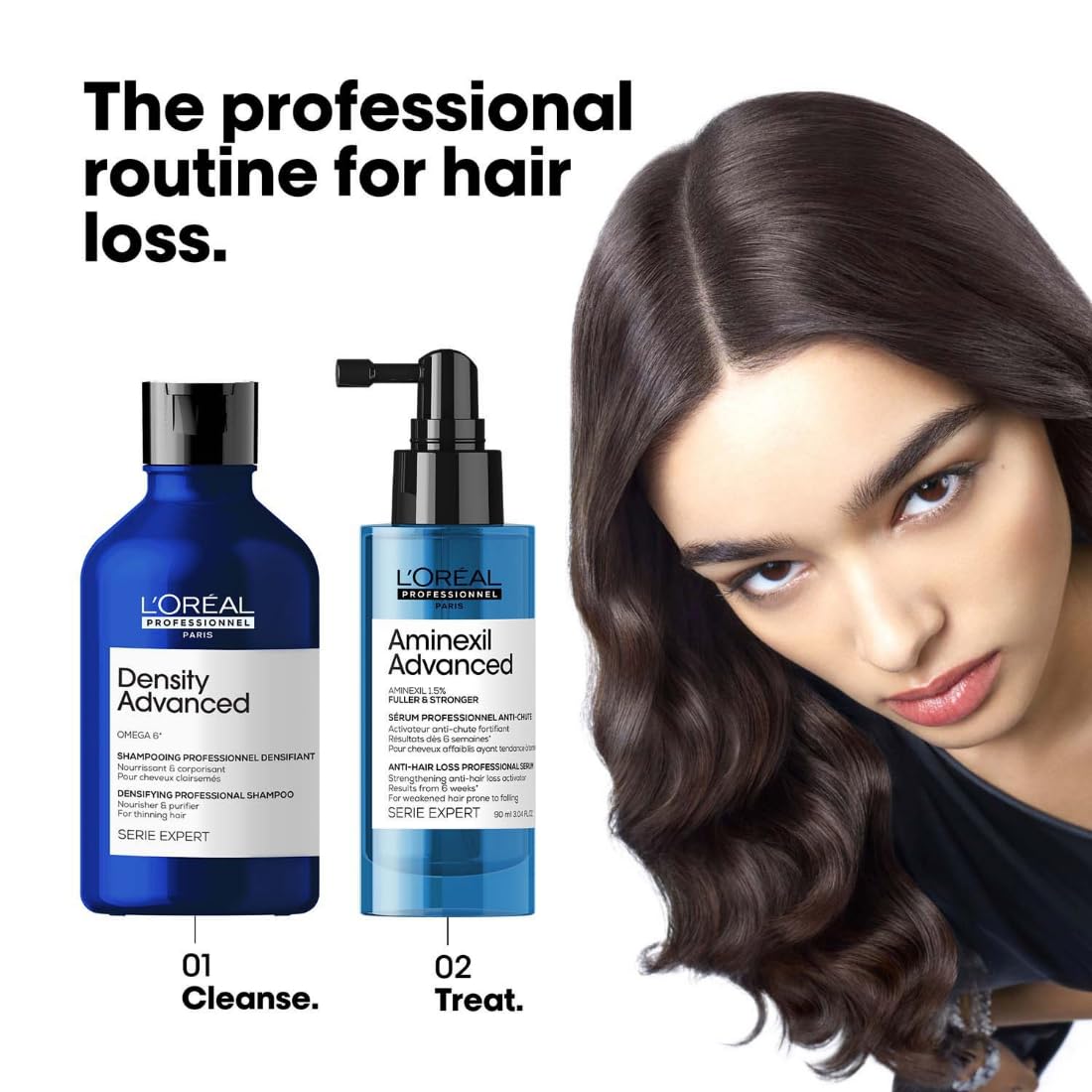 L’Oréal Professionnel Aminexil Advanced Anti-Hair Loss Activator Serum - 90 ml thumbnail 4