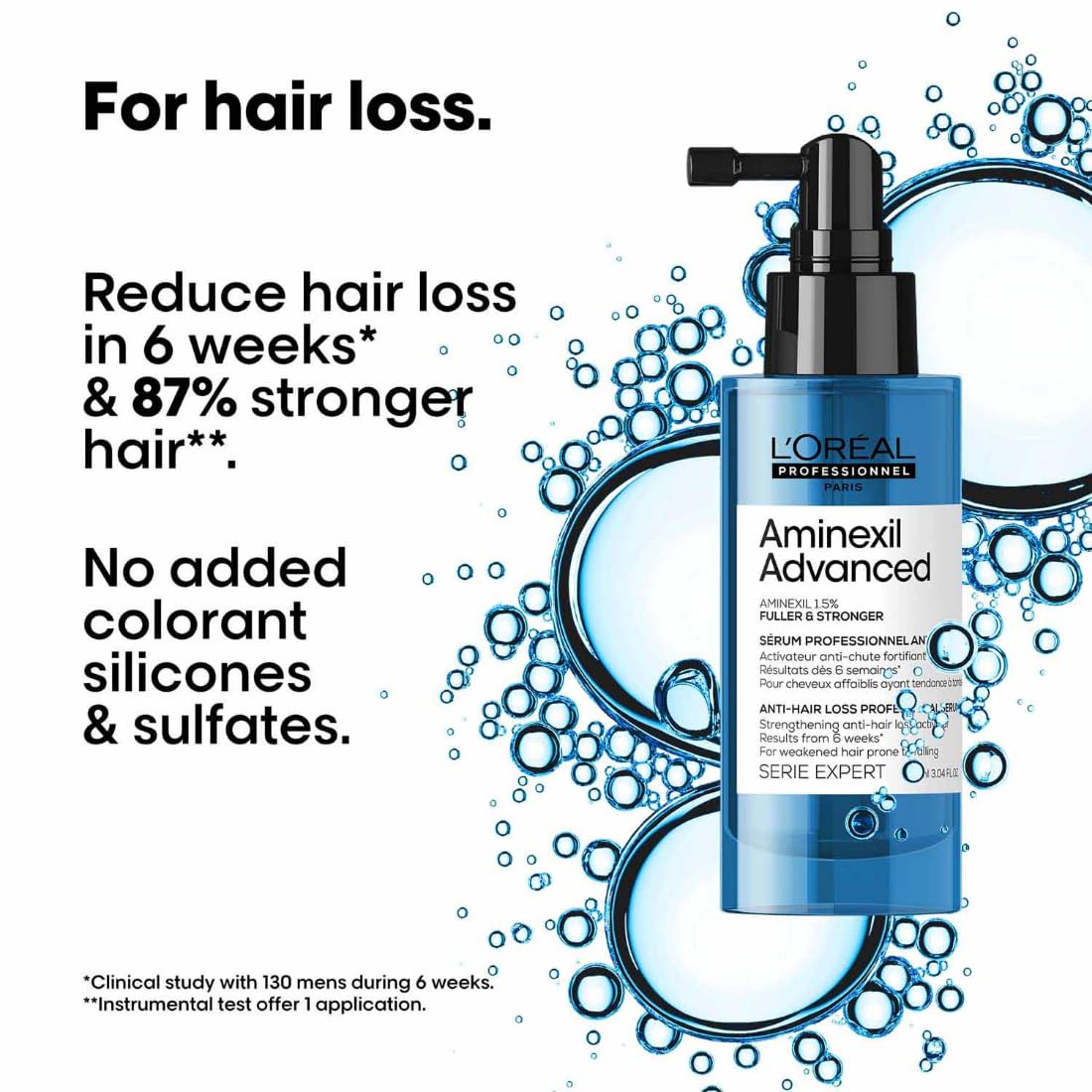 L’Oréal Professionnel Aminexil Advanced Anti-Hair Loss Activator Serum - 90 ml thumbnail 5