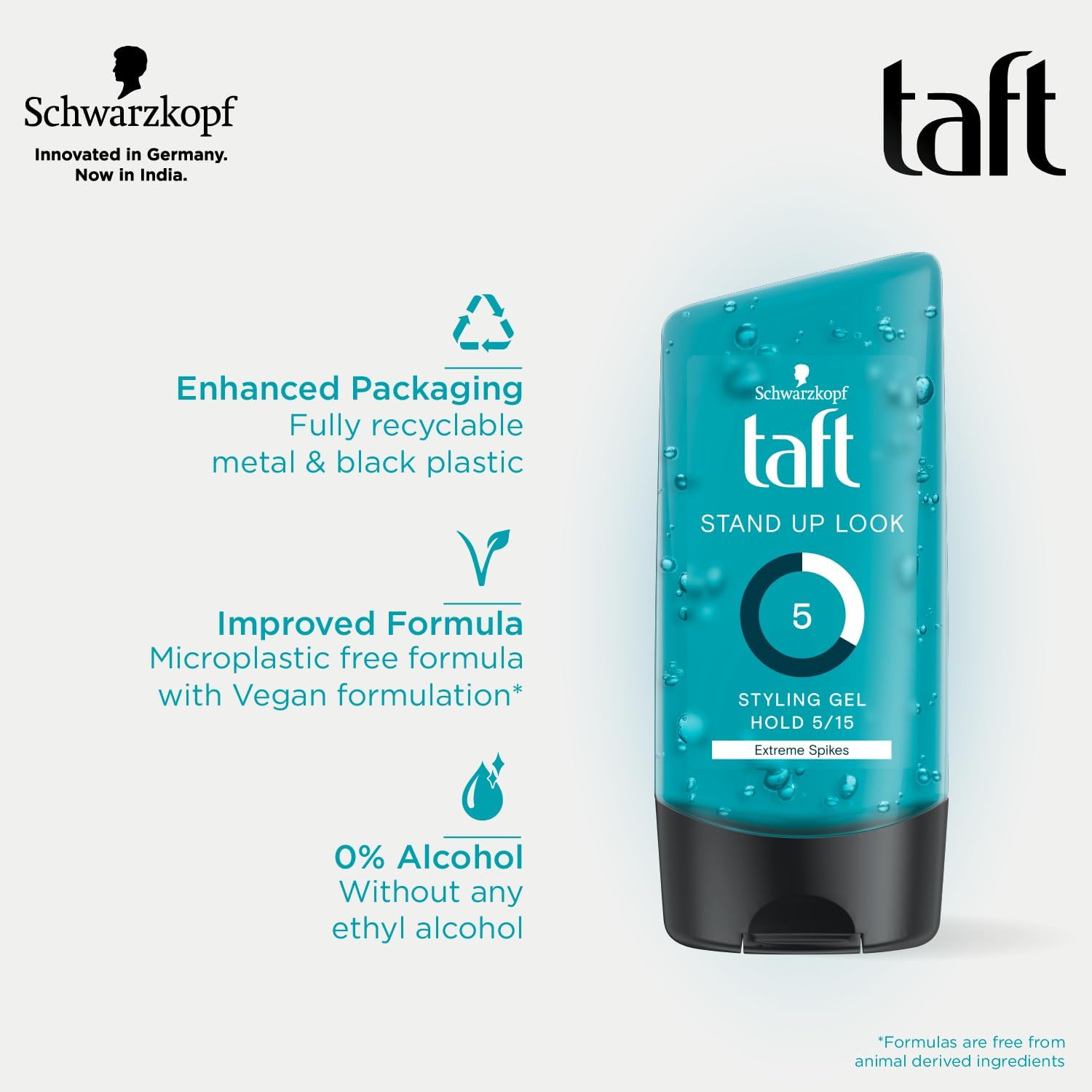Schwarzkopf Taft Stand Up Look Power Gel - 150 ml thumbnail 4