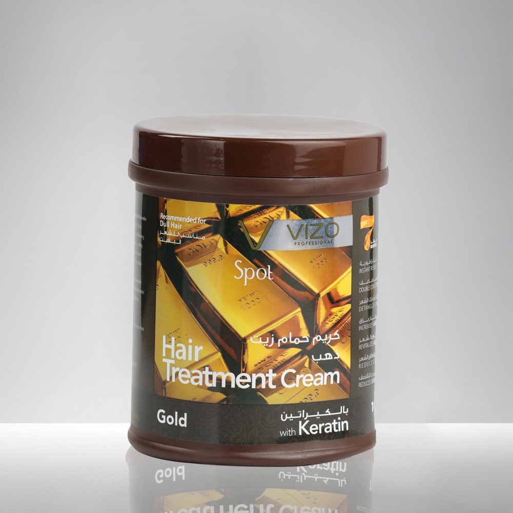 VIZO Spot Hair Treatment Cream Gold With Keratin - 1000 ml thumbnail 1