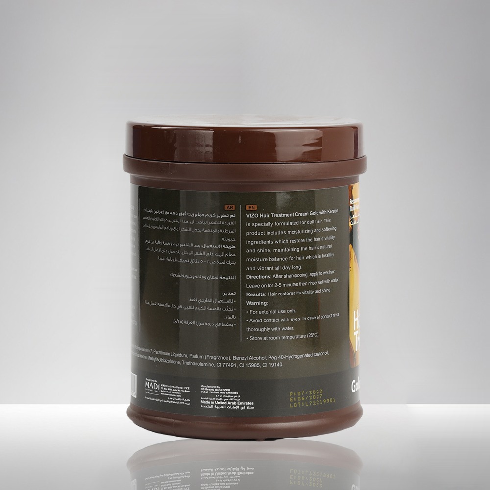 VIZO Spot Hair Treatment Cream Gold With Keratin - 1000 ml thumbnail 2