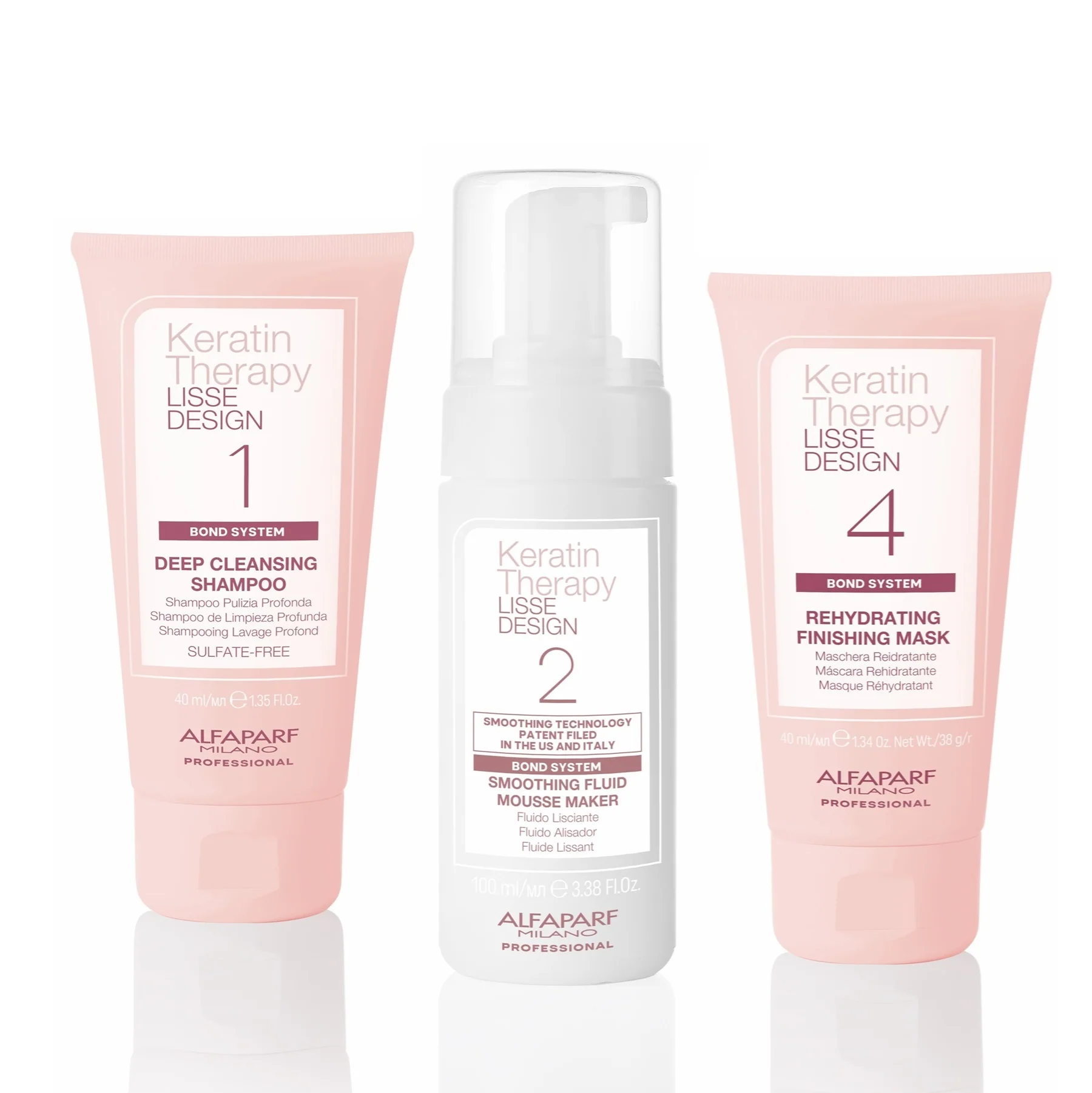 ALFAPARF MILANO Lisse Design Keratin Therapy Intro Kit Express Method - 180 ml thumbnail 4
