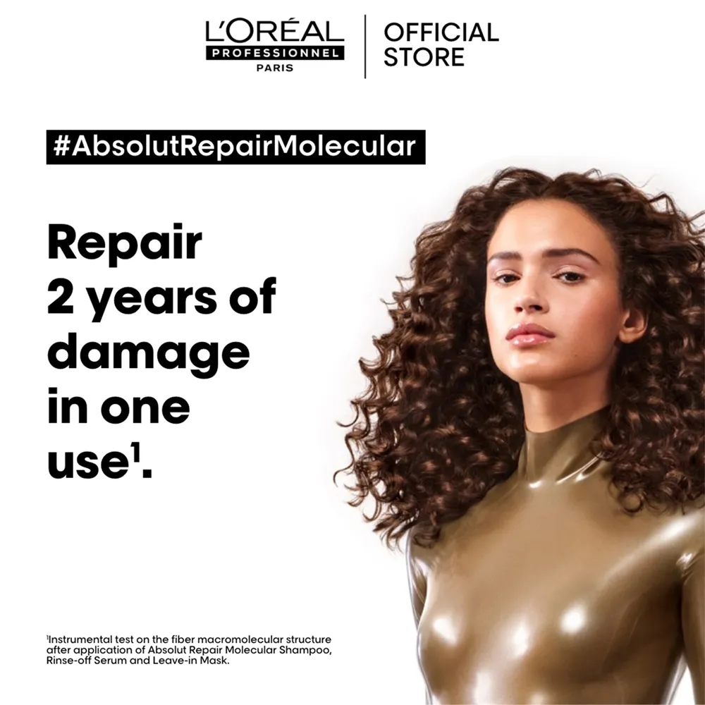 L’Oréal Professionnel Absolut Repair Molecular Concentrated Repairing Mask - 500 ml thumbnail 2