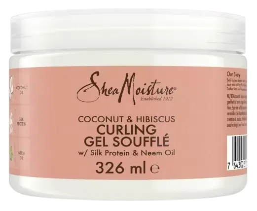 Shea Moisture Coconut & Hibiscus Curling Gel Souffle - 326 g thumbnail 1