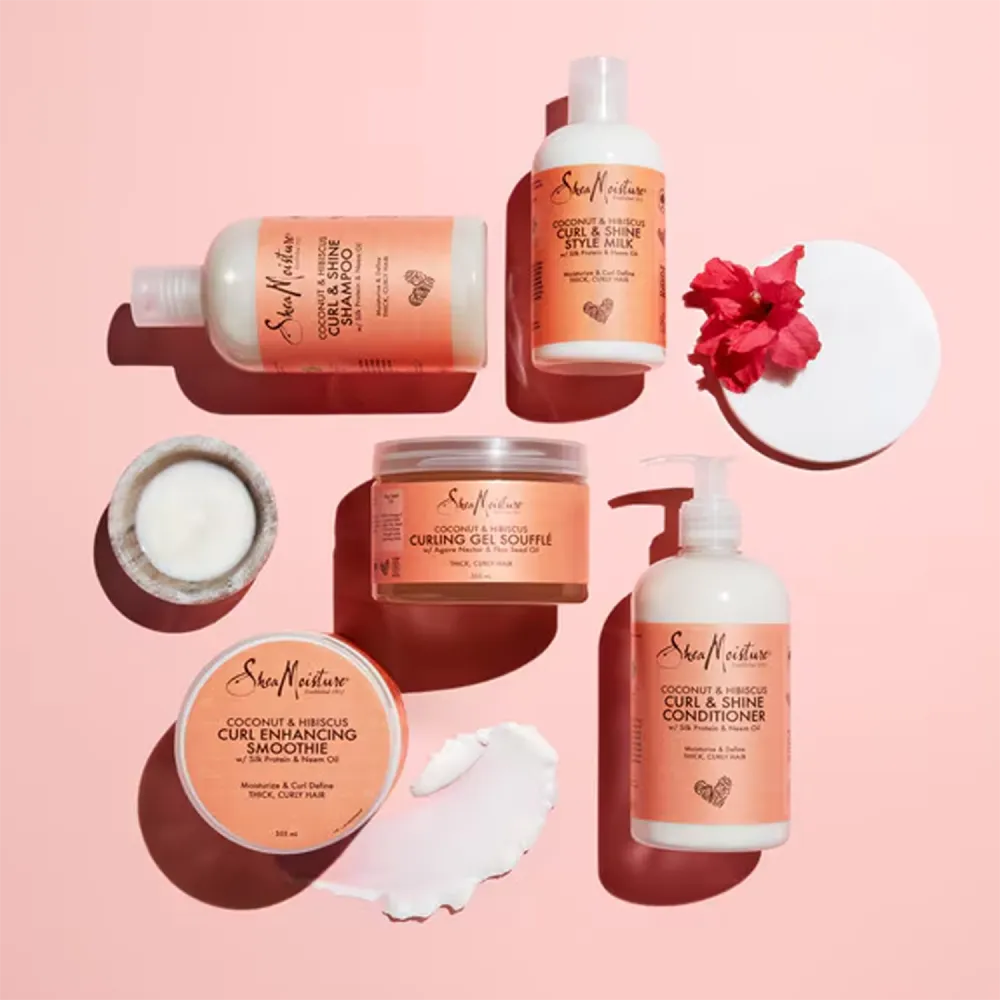Shea Moisture Coconut & Hibiscus Curling Gel Souffle - 326 g thumbnail 2