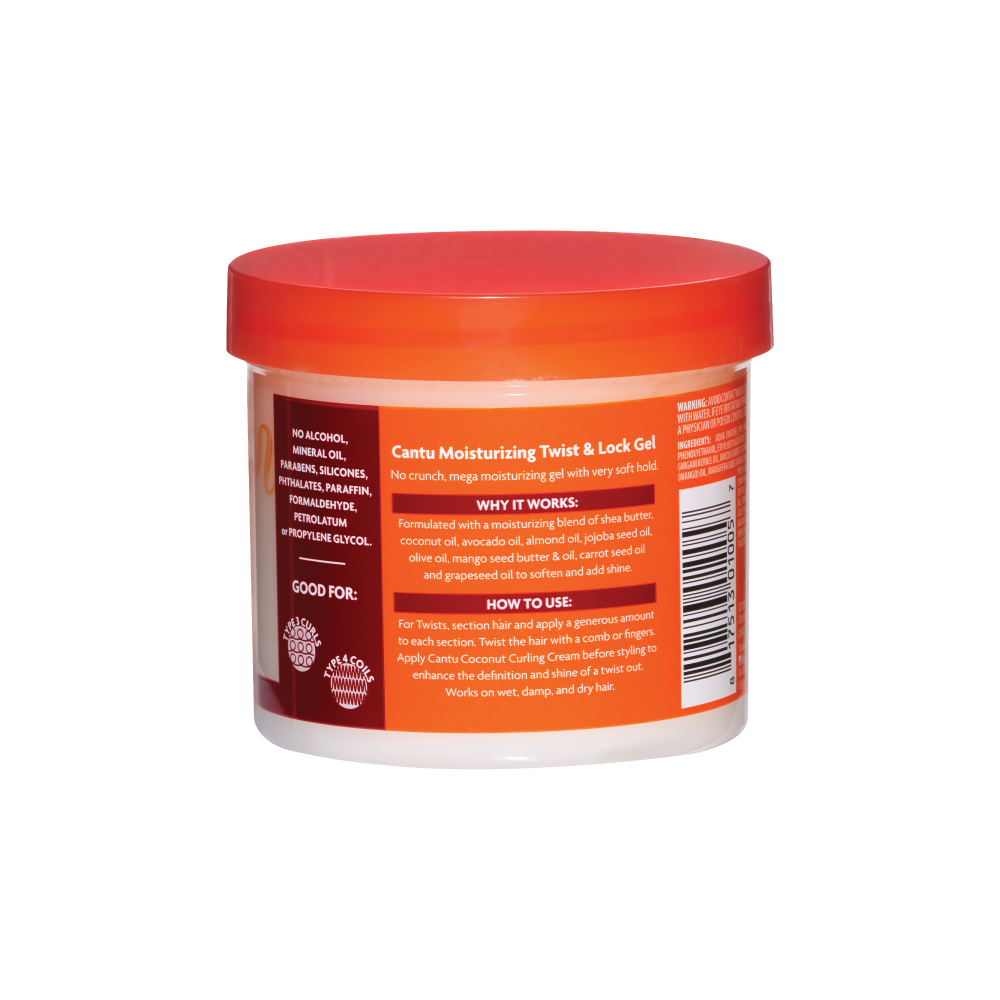 Cantu Moisturizing Twist & Lock Gel - 370 g thumbnail 3