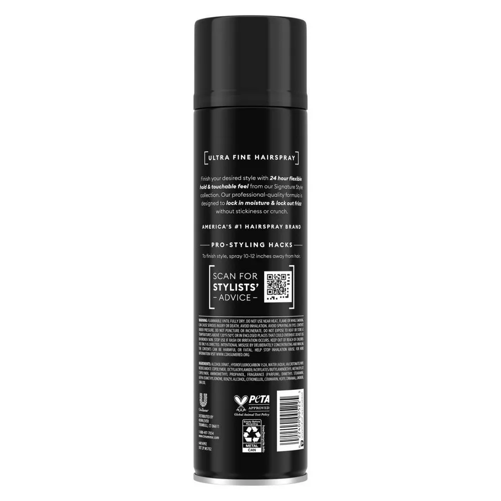 Tresemme Ultra Fine Hair Spray - 311 g thumbnail 2