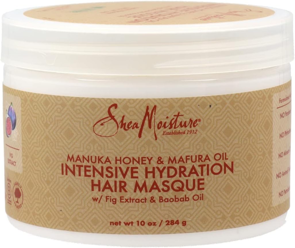 Shea Moisture Manuka Honey & Mafura Oil Intensive Hydration Masque - 284 g thumbnail 1