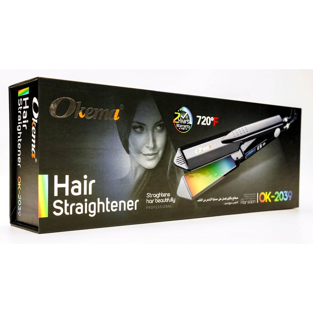 Okema Hair Straightener OK-2039 thumbnail 2