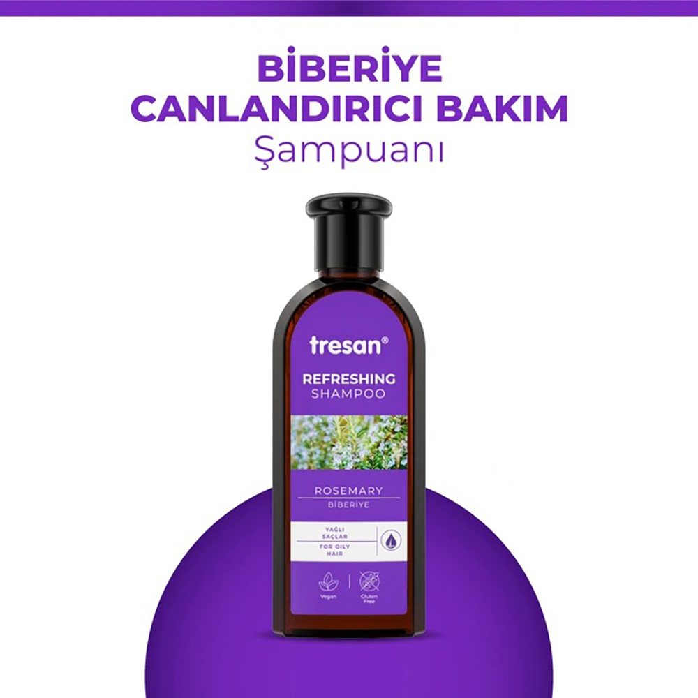 Tresan Rosemary Revitalizing Care Shampoo - 500 ml thumbnail 2