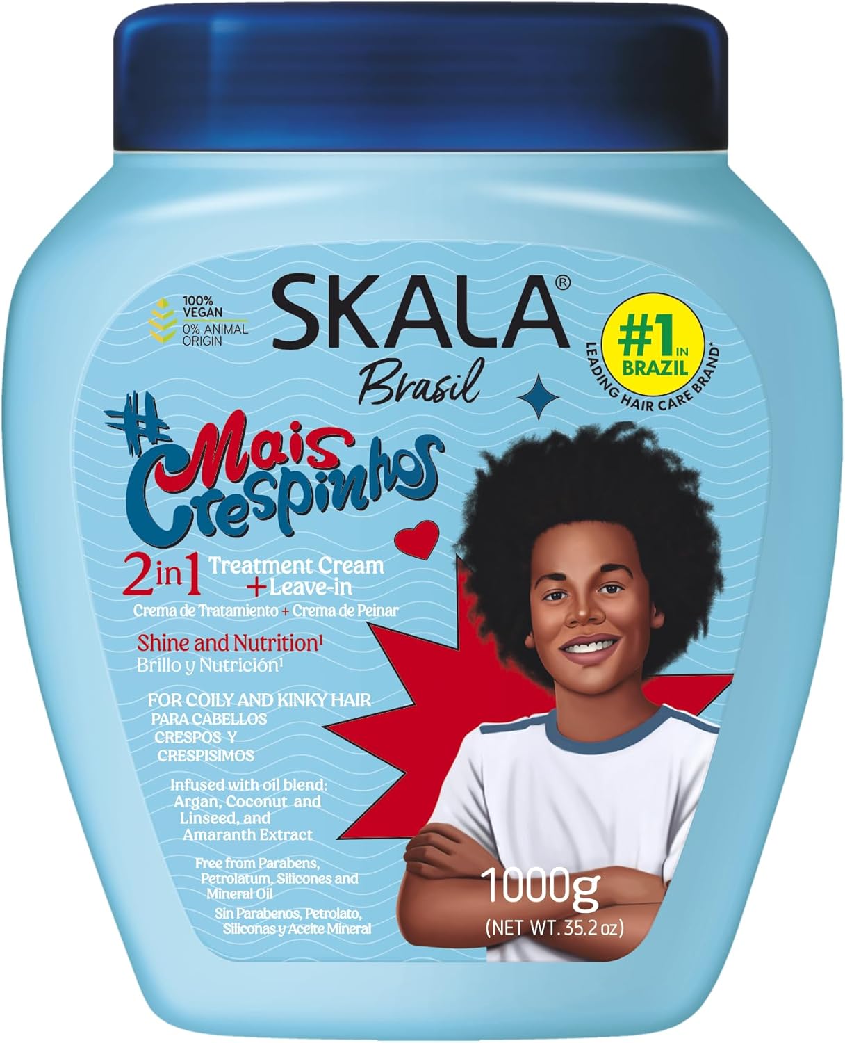 Skala Expert More Curly Kids Treatment Cream - 1000 g thumbnail 1