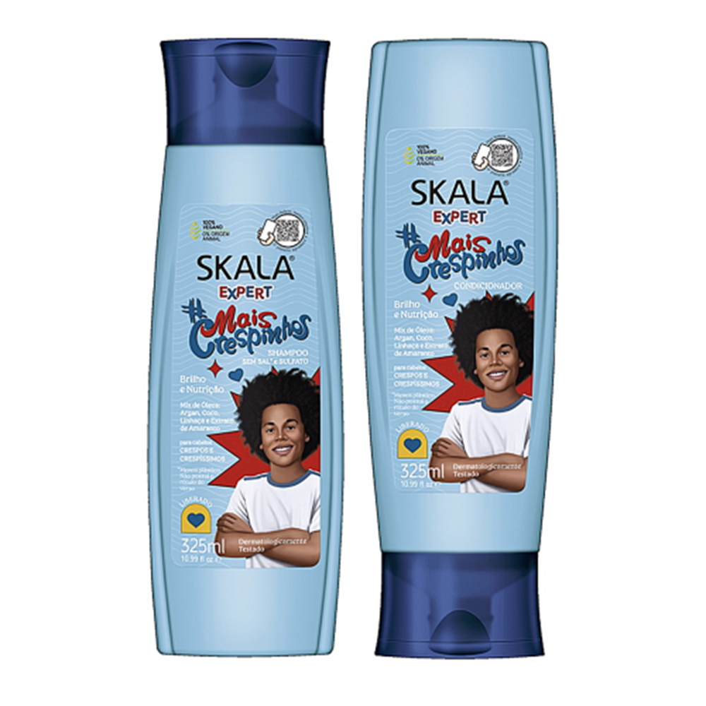 Skala Expert More Crimpies Shampoo And Conditioner Kit - (325 ml X 2 pcs) thumbnail 2