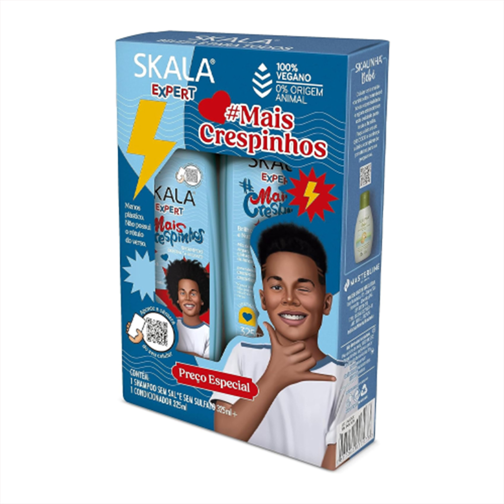 Skala Expert More Crimpies Shampoo And Conditioner Kit - (325 ml X 2 pcs) thumbnail 3
