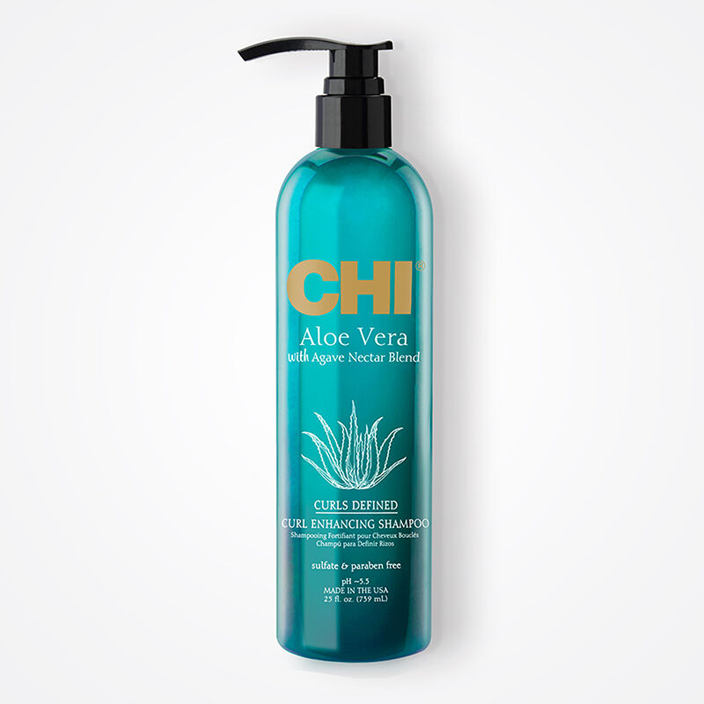 CHI Aloe Vera Curl Enhancing Shampoo - 739 ml thumbnail 1
