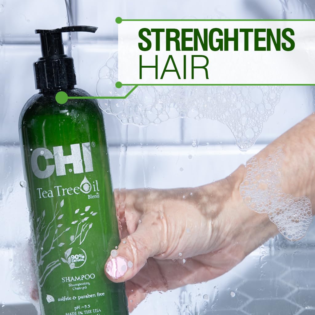 CHI Tea Tree Oil Shampoo - 739 ml thumbnail 4