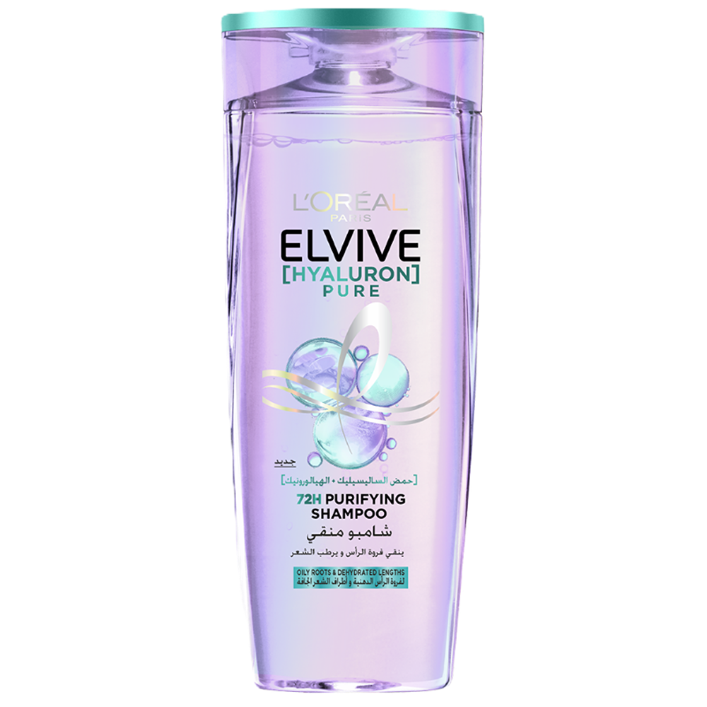 L’Oréal Paris Elvive Hyaluron Pure Purifying Shampoo - 400 ml thumbnail 1