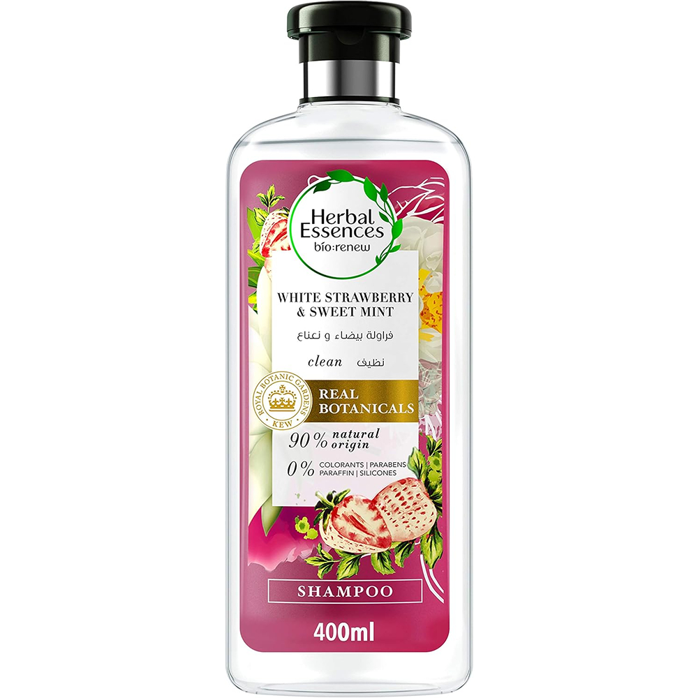 Herbal Essences White Strawberry & Sweet Mint Shampoo - 400 ml thumbnail 1