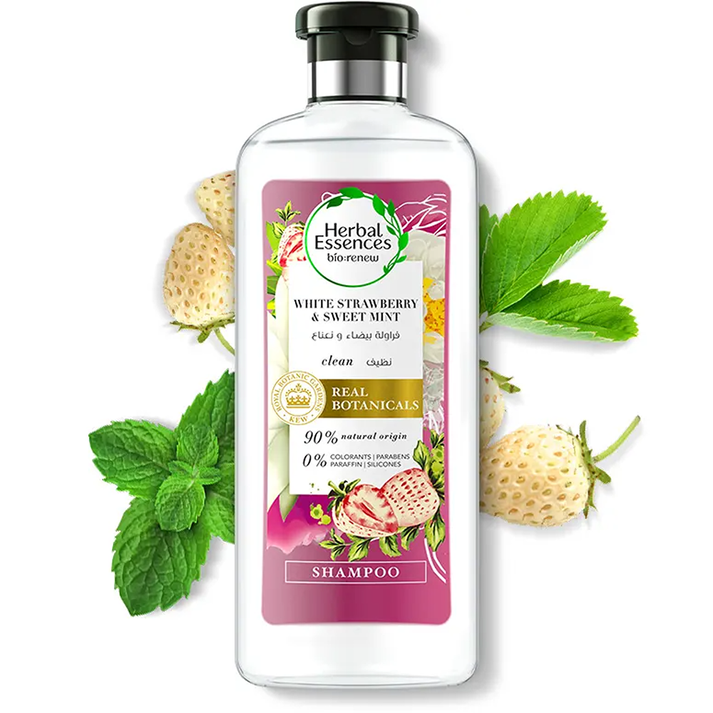 Herbal Essences White Strawberry & Sweet Mint Shampoo - 400 ml thumbnail 2