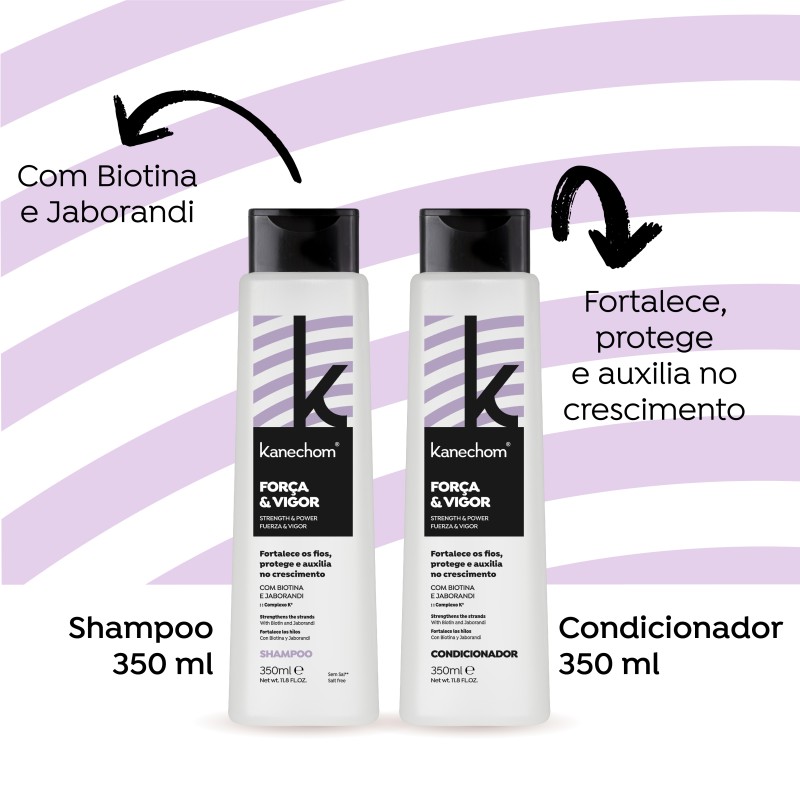 Kanechom Strength And Vigor Shampoo - 350 ml thumbnail 2