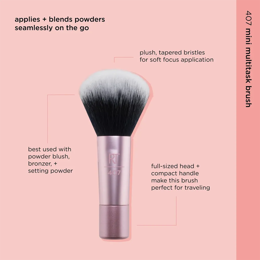 Real Techniques Mini Multitask Makeup Brush thumbnail 4