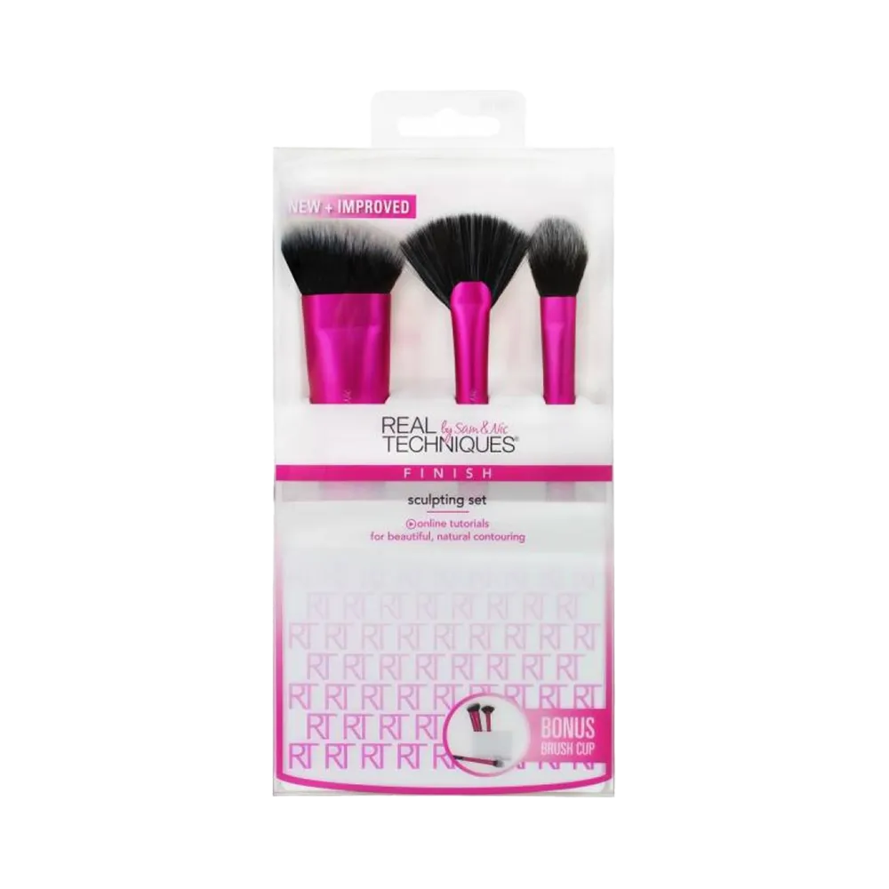 Real Techniques 3-Pieces Sculpting Brush Set thumbnail 2