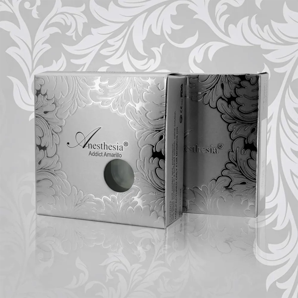 Anesthesia Addict Contact Lenses - Amarillo thumbnail 3