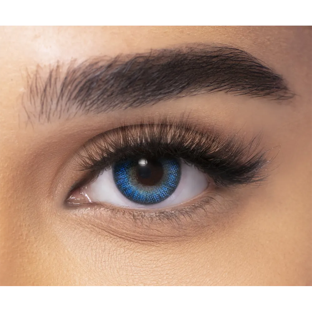 Freshlook ColorBlends Monthly Colored Contact Lens - Brilliant Blue (2 Lenses) thumbnail 1