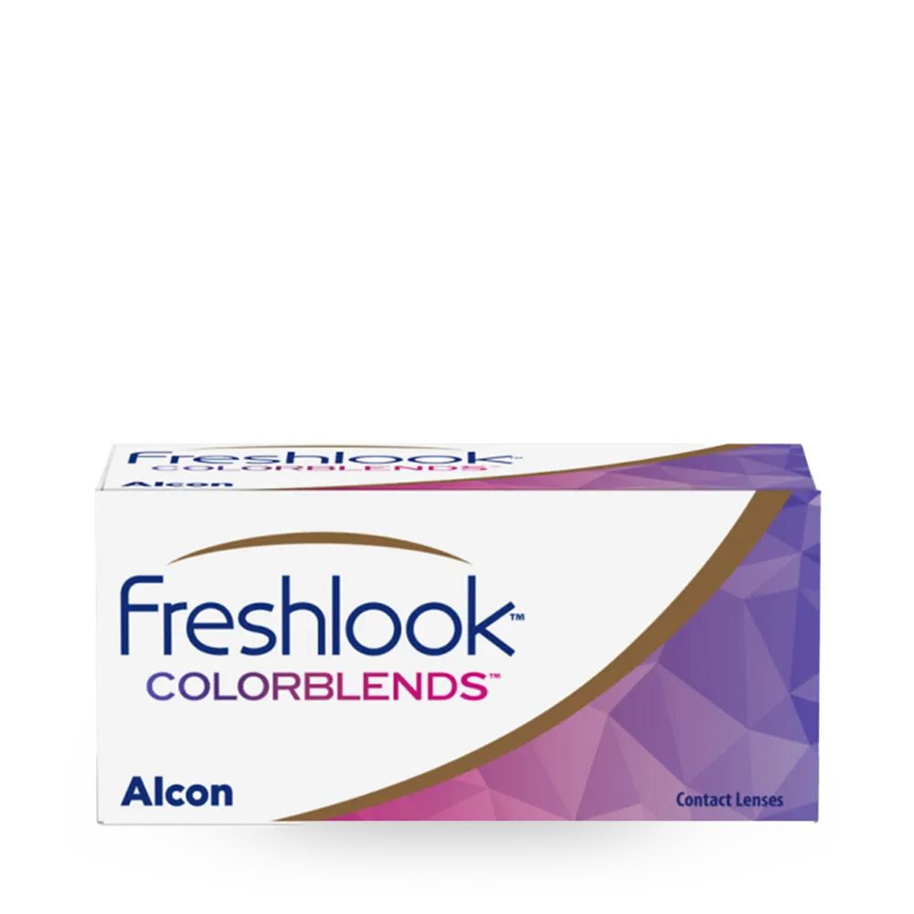 Freshlook ColorBlends Monthly Colored Contact Lens - Blue (2 Lenses) thumbnail 2