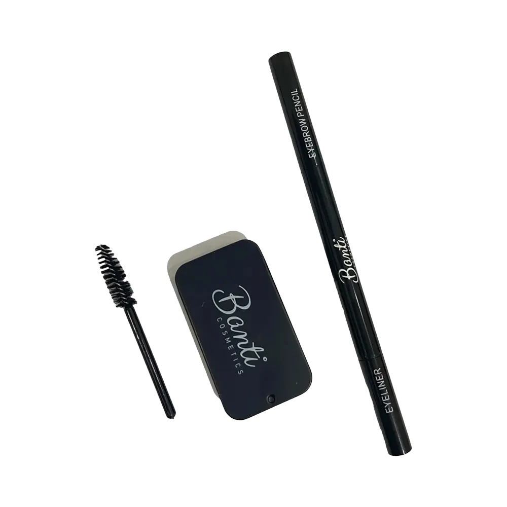 Banti Cosmetics Eyebrow Soap With Light Brown Pencil And Brush thumbnail 2