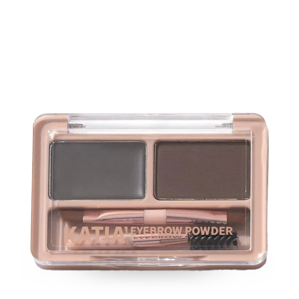 Katia Eyebrow Powder - KB002 Dark Brown thumbnail 1