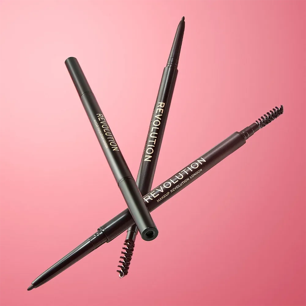 Makeup Revolution Precise Brow Pencil - Dark Brown (0.05 g) thumbnail 3