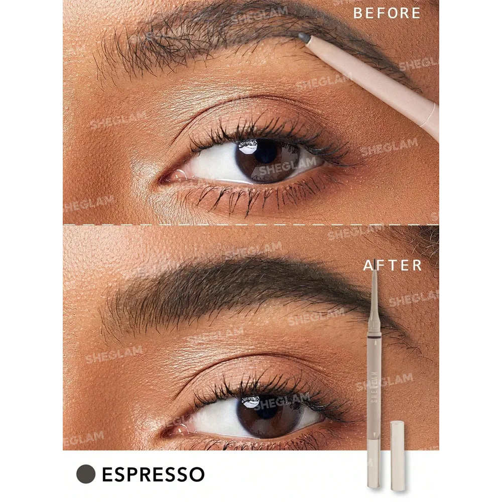 Sheglam Brows On Demand 2-in-1 Brow Pencil - Espresso (9 g) thumbnail 2