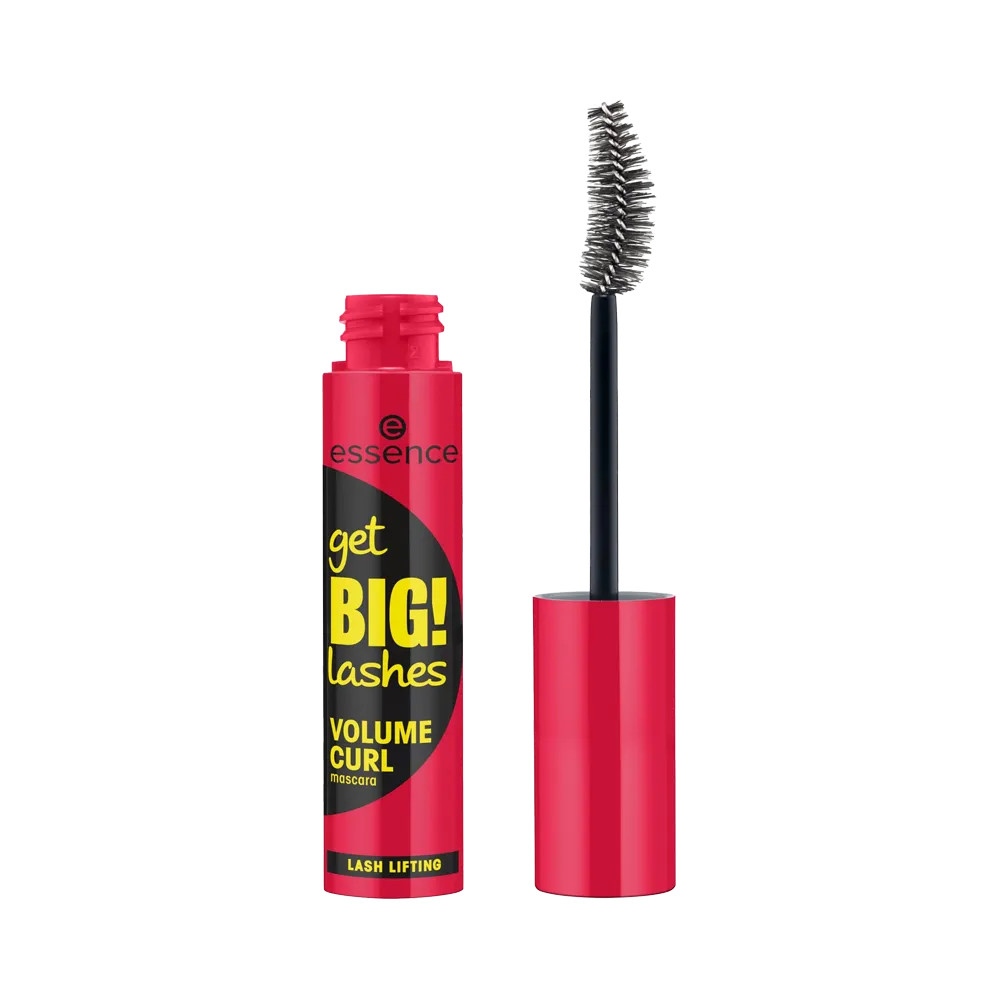 essence Get Big! Lashes Volume Curl Mascara - 01 Black (12 ml) thumbnail 1
