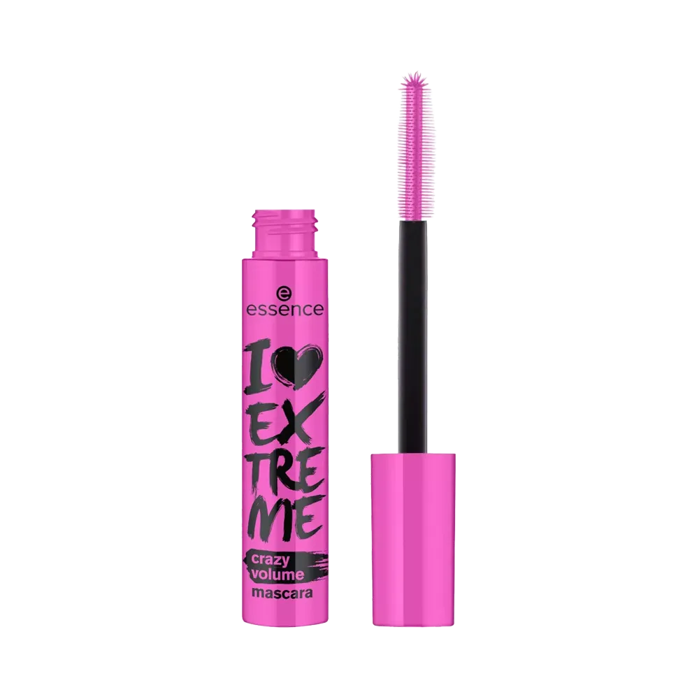 essence I Love Extreme Crazy Volume Mascara - 01 Black (12 ml) thumbnail 2