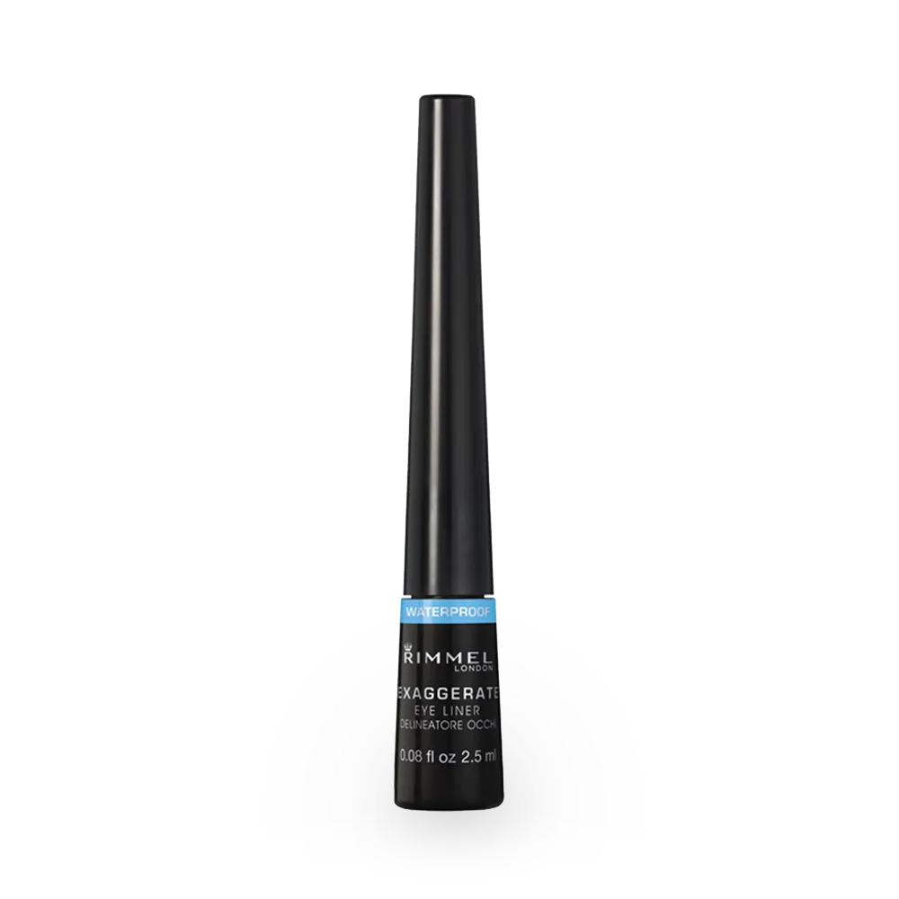 Rimmel London Exaggerate Waterproof Liquid Eyeliner - 003 Black (2.5 ml) thumbnail 1