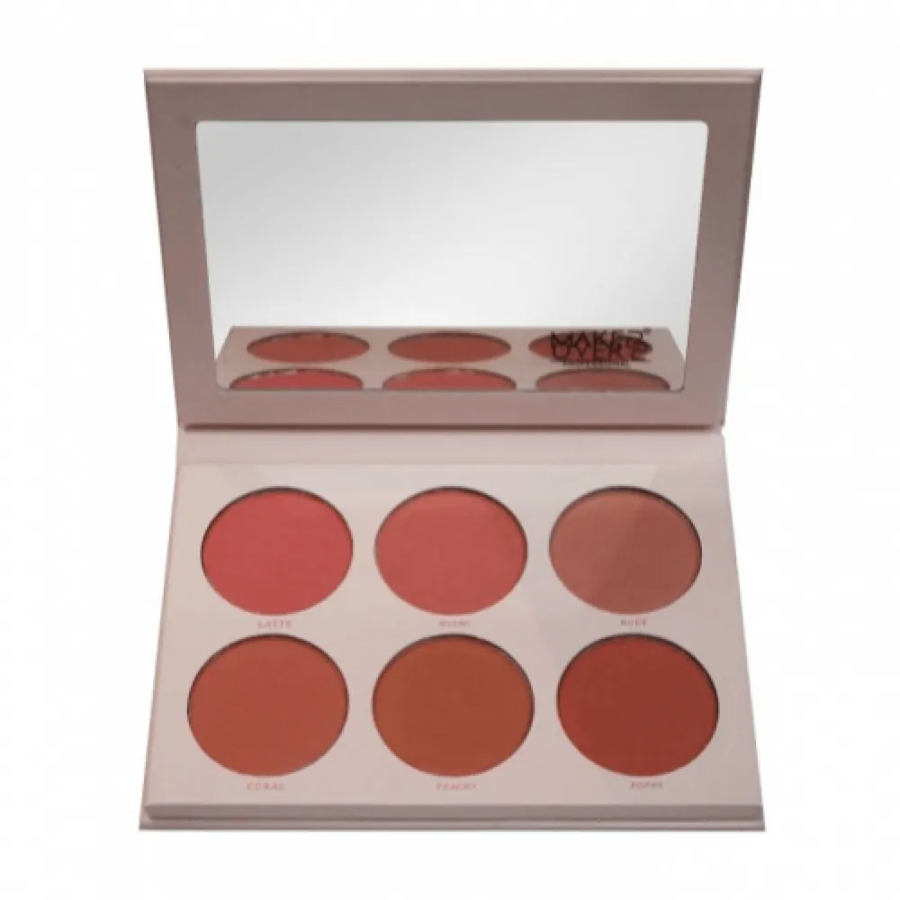 Make Over 22 Palette Blush Set 6 Colour - M3202 Nude Cheek thumbnail 3