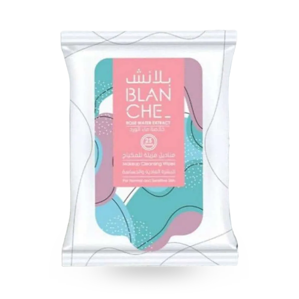 Blatche Makeup Remover Rose Water Extract - 25 pcs thumbnail 1